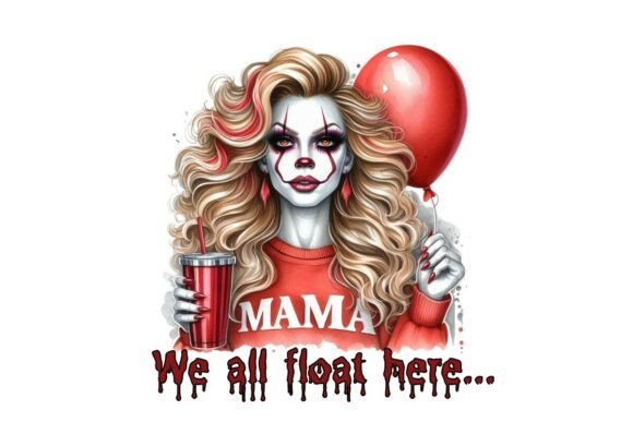 Creepy Cute Clown Woman: The Halloween Font That Sells