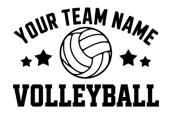 Custom Volleyball Team Logo Template: Your Go-To Design Asset