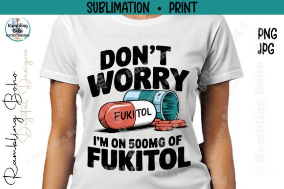 Don't Worry I'm on 500Mg of Chill Pill: Your New Go-To Creative Font