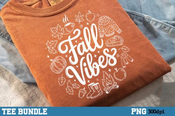 Embrace Autumn: Using Fall Vibes PNG for Trendy Shirt Designs