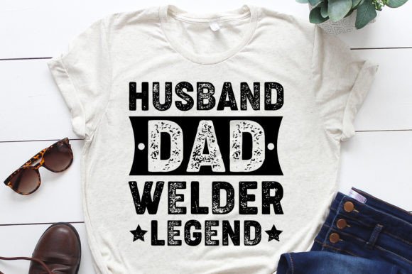 Husband Dad Welder Legend: A Typeface for Modern Heroes