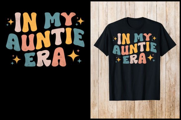 In My Auntie Era Grovey Retro T-Shirt: A Designer's Deep Dive